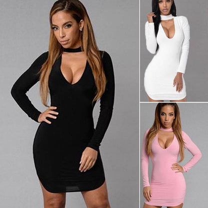 EBay fast selling, European, American, bursting, V collar, cocktail dresses and dress sexy dresses - Pretty Girl Stuff